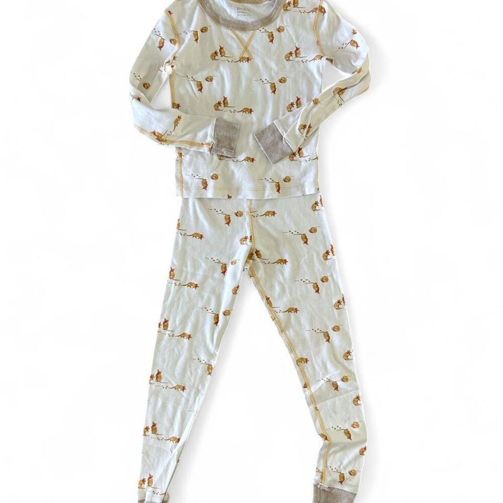 Pact Children Armadillo Pajama Set - Size 8